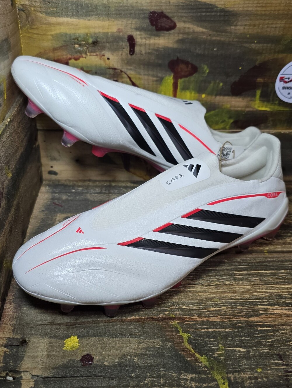 New Adidas Copa Pure 4 Elite Laceless FG Size 7 Men’s Soccer Cleats JS4208 New